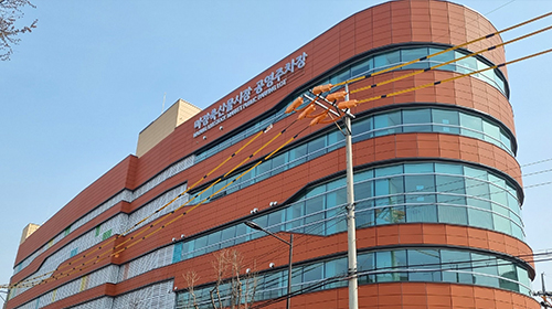 마장축산물시장 주차장